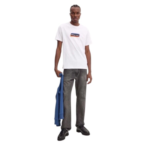 PAUL SMITH PS TSHIRT WHITE/BLACK/NAVY - Image 2