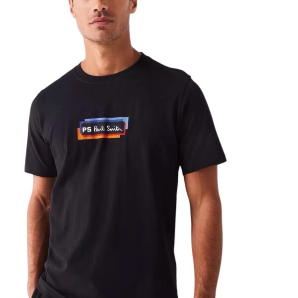 PAUL SMITH PS TSHIRT WHITE/BLACK/NAVY - Image 4