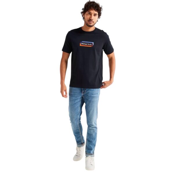 PAUL SMITH PS TSHIRT WHITE/BLACK/NAVY - Image 5