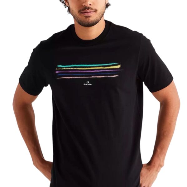 PAUL SMITH SS TSHIRT WHITE/BLACK - Image 5