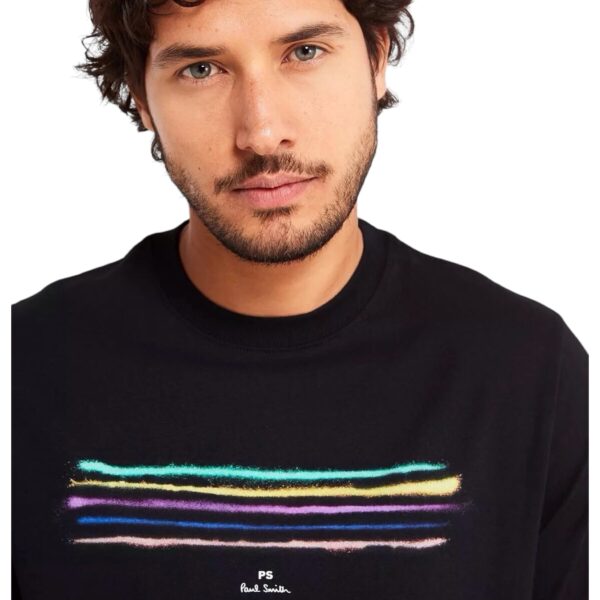 PAUL SMITH SS TSHIRT WHITE/BLACK - Image 6