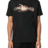 PAUL SMITH HAND TSHIRT WHITE/BLACK - Imagen 3