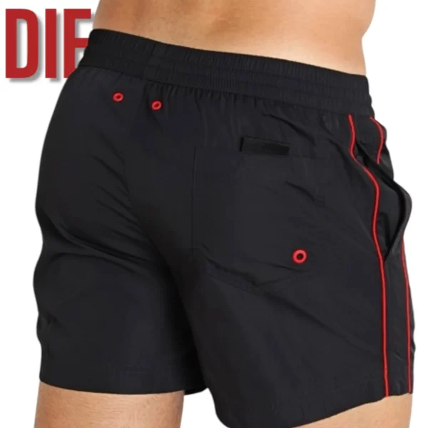DIESEL SWIMWEAR CLASSIC BLACK / BLUE - Imagen 5