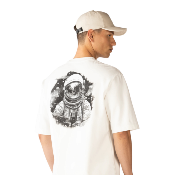 MONASTERY APILO T-SHIRT OVERSIZED MEN WHITE - Imagen 3