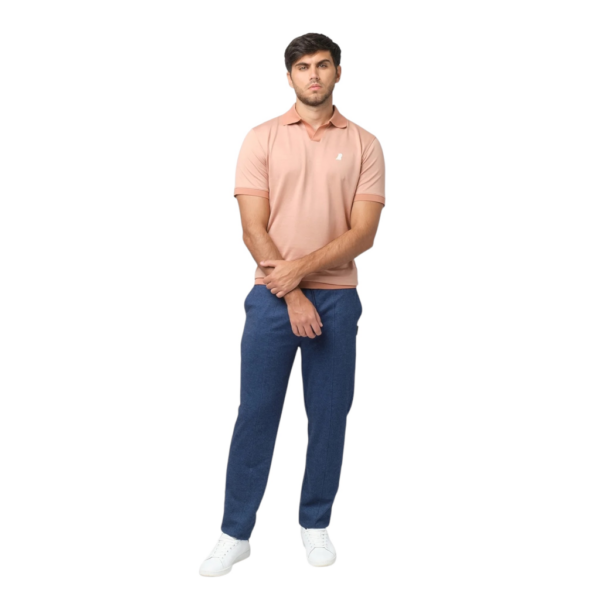 JAMES BARK Men's Lux Riviera Polo Shirt - Imagen 4