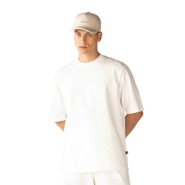 MONASTERY APILO T-SHIRT OVERSIZED MEN WHITE