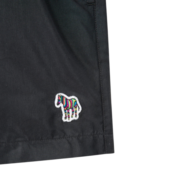 PAUL SMITH ZEBRA LOGO SWIM SHORTS NAVY/BLACK - Imagen 4