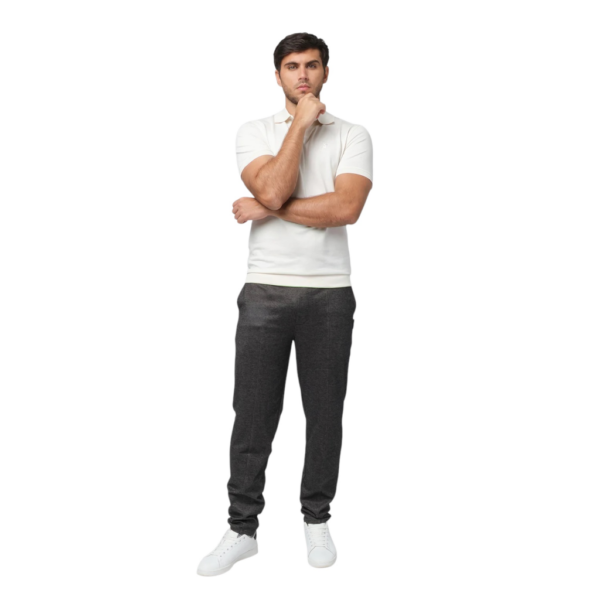 JAMES BARK Men's Lux Riviera Polo Shirt - Imagen 10