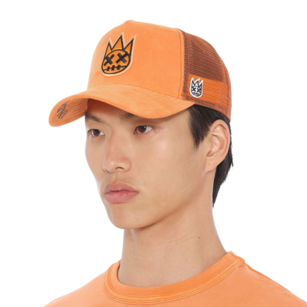 Cult's Clean Logo Mesh Back Trucker Hat - Imagen 7