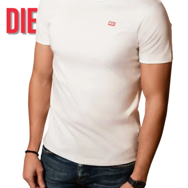 DIESEL T-MIEGOR WHITE / BLACK - Imagen 2