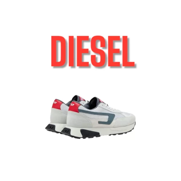DIESEL S-TYCHE SNEAKERS  OLIVE / BLACK / WHITE / GREEN - Imagen 4