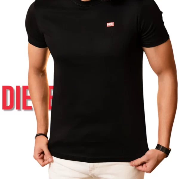 DIESEL T-MIEGOR WHITE / BLACK - Imagen 3