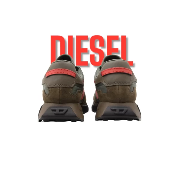 DIESEL S-TYCHE SNEAKERS  OLIVE / BLACK / WHITE / GREEN - Imagen 2