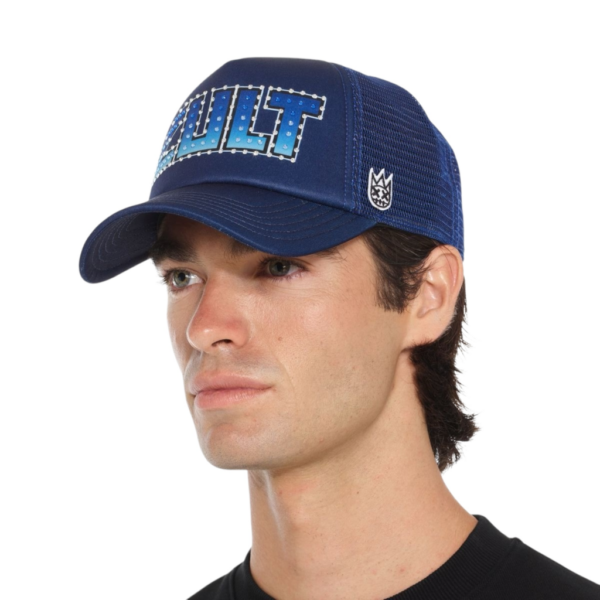 Cult's Cult Rock Logo Hat in Blue - Imagen 2