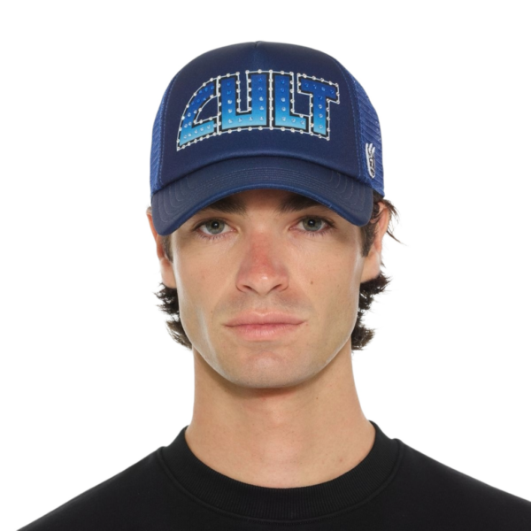 Cult's Cult Rock Logo Hat in Blue
