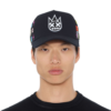 Cult's Cult Logo Pattern Hat in Black / White Pattern - Imagen 4