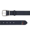PAUL SMITH OUTLINE BELT ZEBRA NAVY