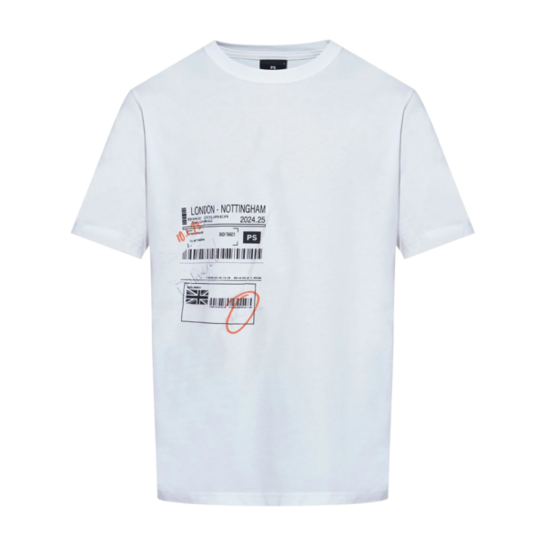 PAUL SMITH BARCODE TSHIRT WHITE