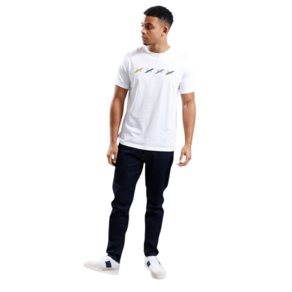 PAUL SMITH ROW MULTI WHITE TSHIRT - Imagen 2