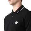 MONASTERY FRANZ POLOS WHITE / BLACK - Imagen 8