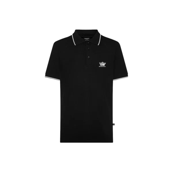 MONASTERY FRANZ POLOS WHITE / BLACK - Imagen 5