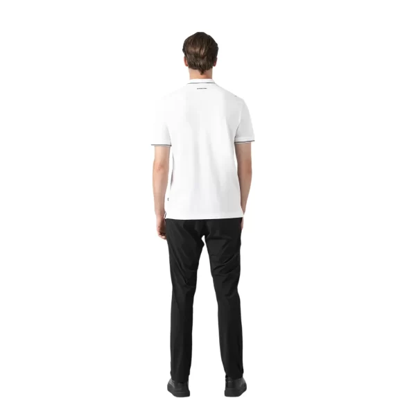 MONASTERY FRANZ POLOS WHITE / BLACK - Imagen 3