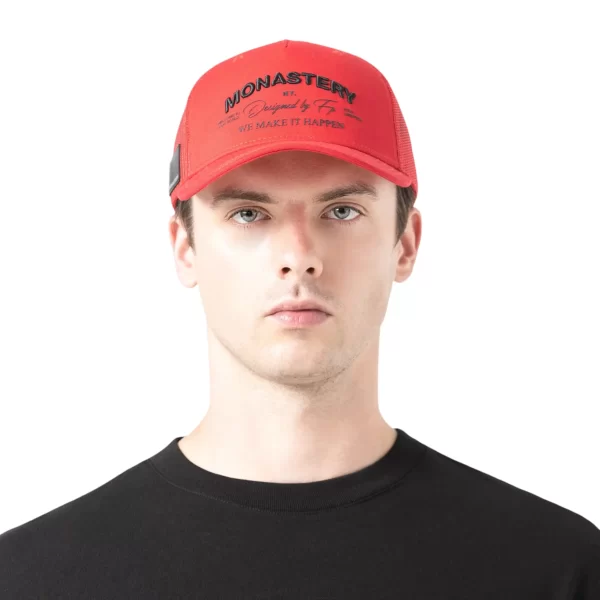 MONASTERY ELDRITH CAP WHITE RED BLACK - Imagen 8