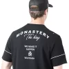 MONASTERY NOX TSHIRT BLACK / EGRET - Imagen 2