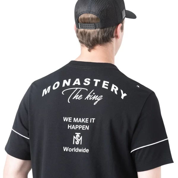 MONASTERY NOX TSHIRT BLACK / EGRET - Imagen 2
