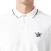 MONASTERY FRANZ POLOS WHITE / BLACK - Imagen 2