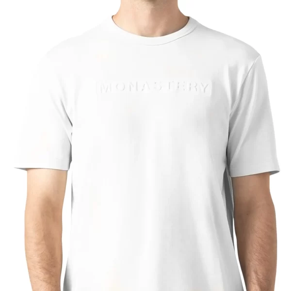 MONASTERY LARDEL TSHIRT BLACK / WHITE - Imagen 2