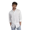 EIGHT X 100% Linen Button Long Sleeve Button Down Shirt