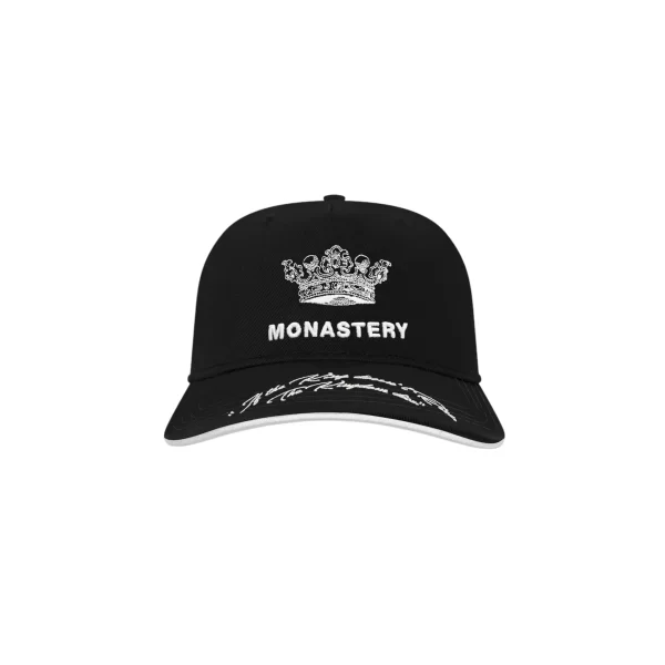 MONASTERTY  LASZLO CAP WHITE / BLACK - Imagen 6