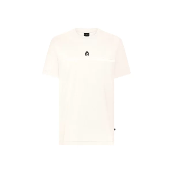 MONASTERY MACALAN TSHIRT BLACK / EGRET - Imagen 3