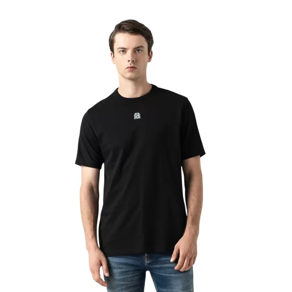 MONASTERY MACALAN TSHIRT BLACK / EGRET - Imagen 4
