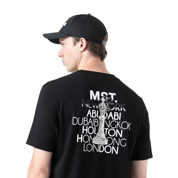 MONASTERY BRYNDER TSHIRT WHITE / BLACK - Imagen 2