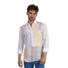 EIGHT X Patchwork Harmony Button Up Shirt