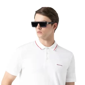 MONASTERY FREDRICH POLO WHITE ,BLACK
