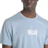 ANTONY MORATO REGULAR FIT T-SHIRT WITH LOGO WHITE / BLACK /LIGHT BLUE - Imagen 6