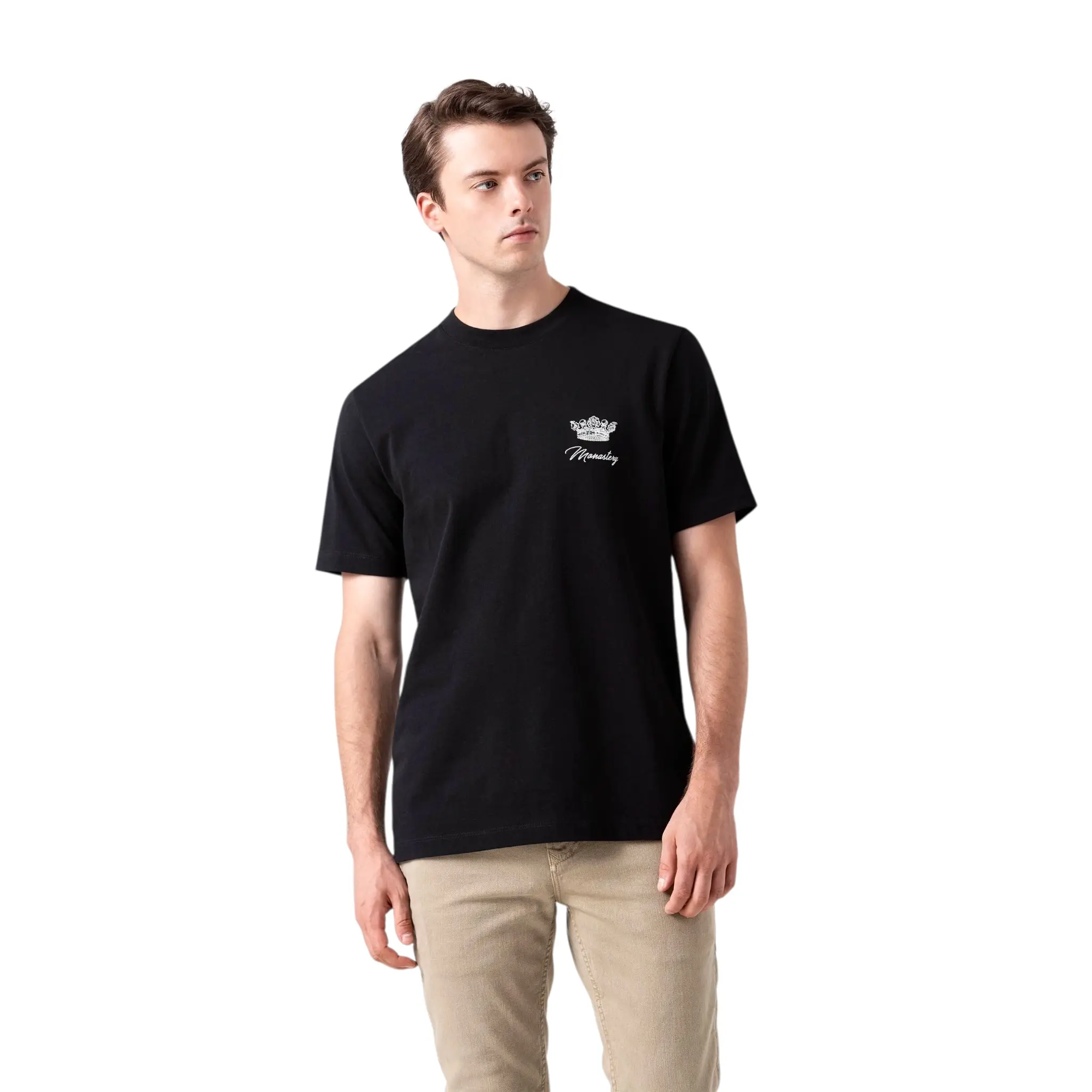 MONASTERY WARSEL TSHIRT BLACK