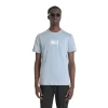 ANTONY MORATO REGULAR FIT T-SHIRT WITH LOGO WHITE / BLACK /LIGHT BLUE - Imagen 5