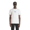 ANTONY MORATO REGULAR FIT T-SHIRT WITH LOGO WHITE / BLACK /LIGHT BLUE - Imagen 3