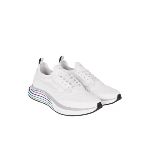 PAUL SMITH VOLT TRAINERS SNEAKERS WHITE,BLACK