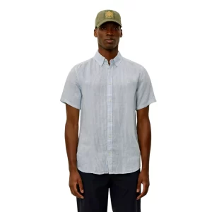 LES DEUX SS SHIRT LINE  LIGHT BLUE