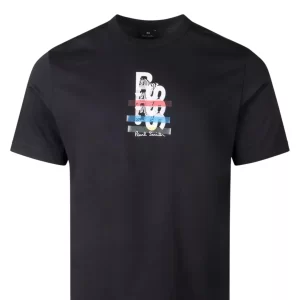 PAUL SMITH NAVY PRINT ZEBRA