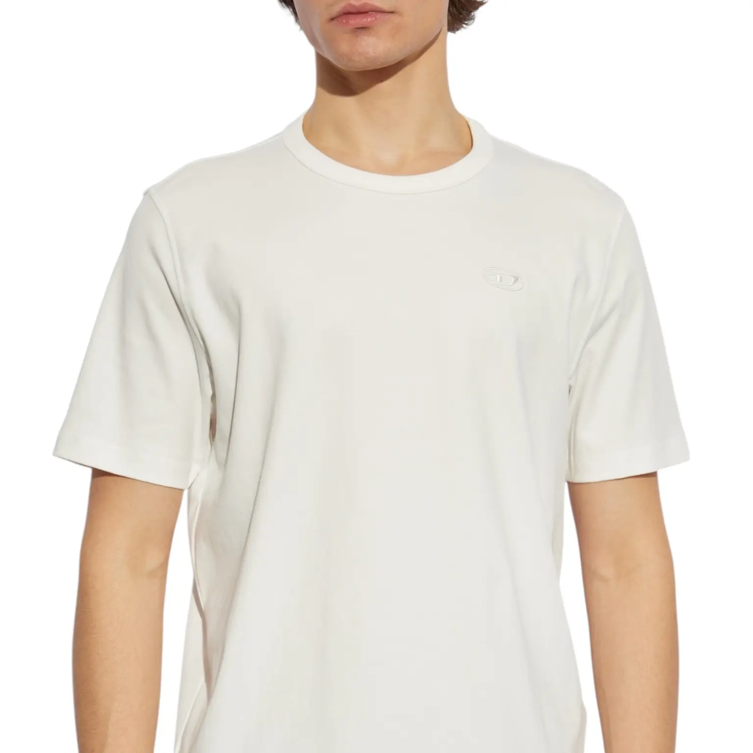 DIESEL TSHIRT T SLITS R17 White / Black