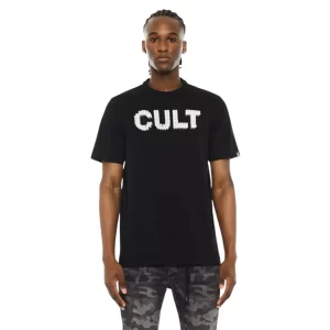 CULT TSHIRT TRIPPY BLACK