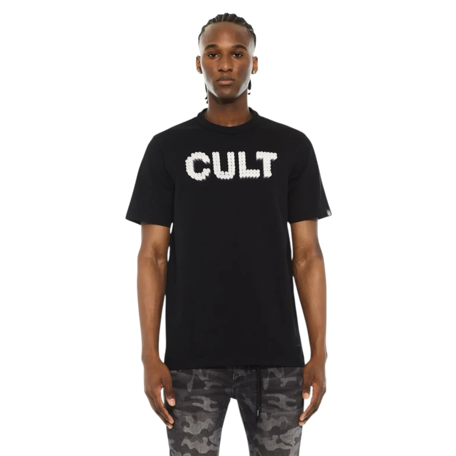 CULT TSHIRT TRIPPY BLACK