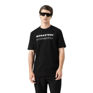 MONASTERY INCITATUS T-SHIRT MEN BLACK