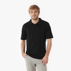 JAMES BARK KNIT POLO